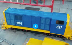 Vídeo Tren tripulado - Vista General