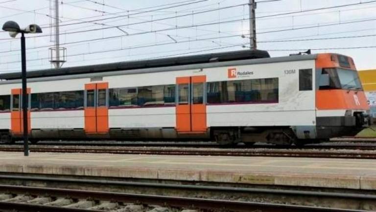 Un tren de mercaderies, avariat entre Valls i Salomó